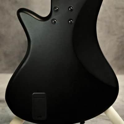 Schecter Stiletto Stealth-5 Active 5-String Bass 2010s - Satin Black image 8