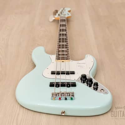 2023 Fender Heritage Late 60s Jazz Bass, Sonic Blue Lacquer, Mint