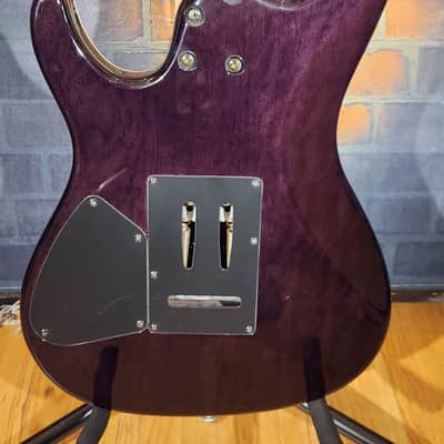 Ibanez SA220FM-TG Standard Transparent Gray, Seymour Duncan Neck PU, Speed Knobs image 18
