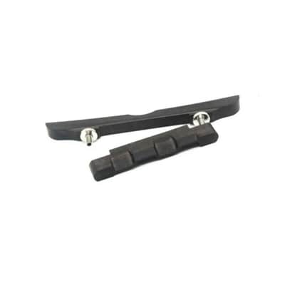 Mandolin Ebony Hardwood Compensated Archtop Adjustable Bridge New image 5