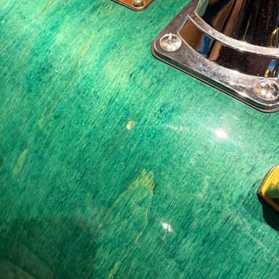 Yamaha Maple Custom Drum Set in Emerald Green image 24