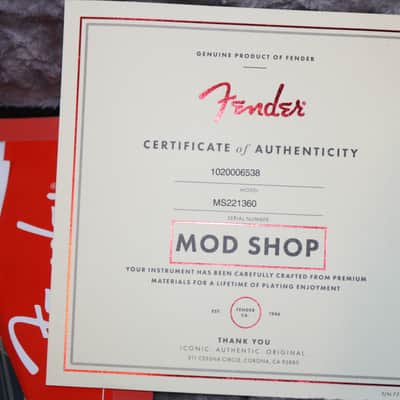 USA Fender Mod Shop Jazzmaster - Beautiful Condition - No Tariffs image 4