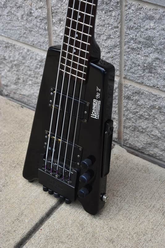 1988 Hohner B2 V Headless Steinberger 5 String Bass | Reverb