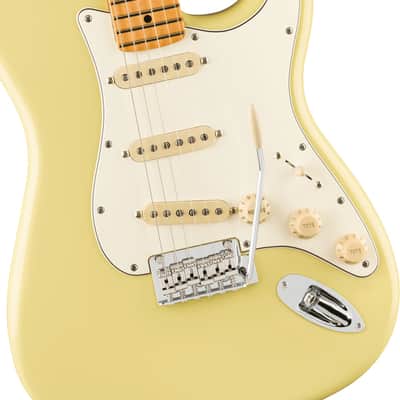 Fender Player II Stratocaster, Maple Fingerboard, Hialeah Yellow image 2
