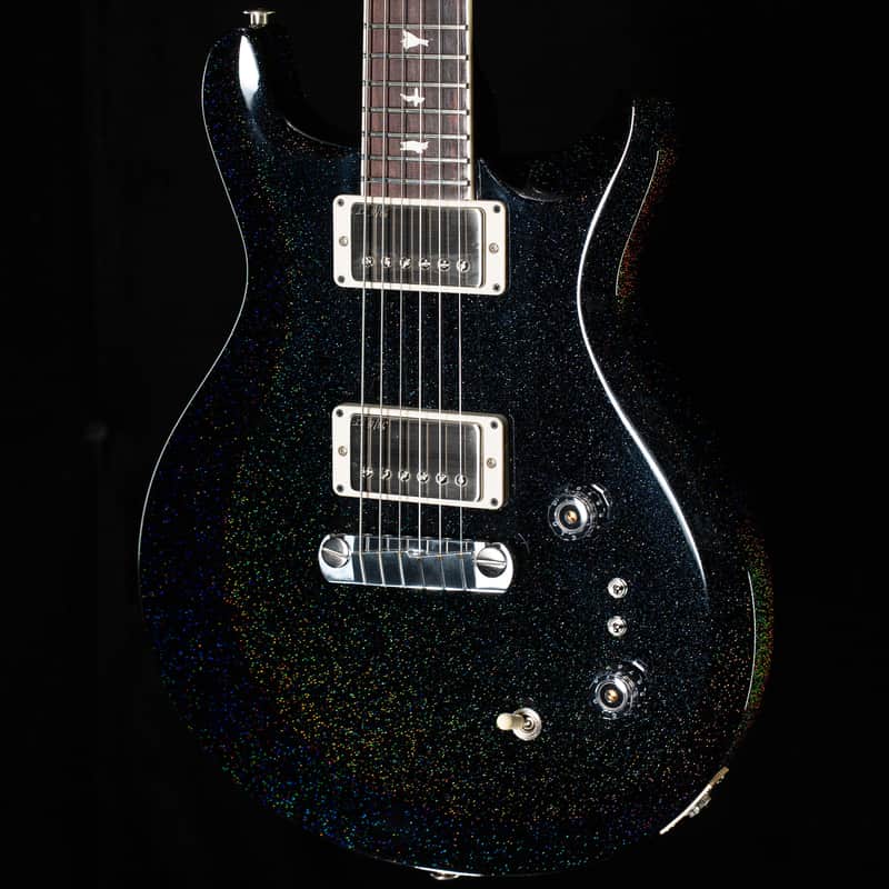 PRS S2 Mira 594 Black Rainbow Holoflake (396) image 1