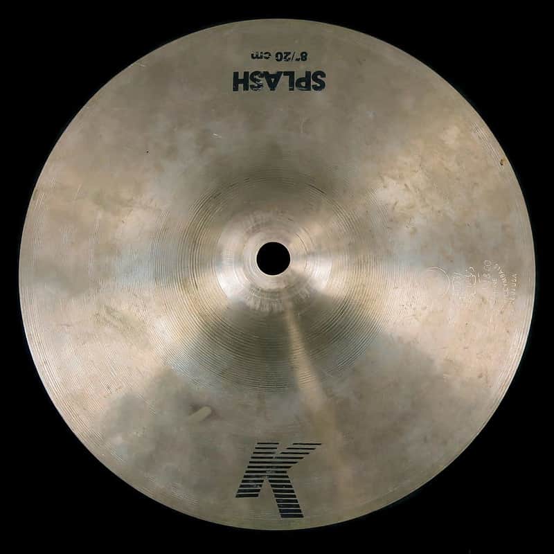 Zildjian 8" K Series "EAK" Splash Cymbal 1982 - 1988 image 1