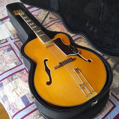 Epiphone Emperor Regent Archtop. 1996 - Natural gloss. image 6