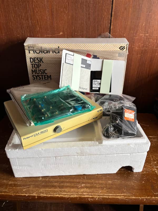 Roland CM-300 & MPU-PC98Ⅱ GS Sound Module w/ box image 1