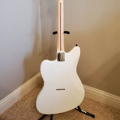 2022 Jazzmaster Build Hardtail Fender Invader White Tom Delonge Style image 6