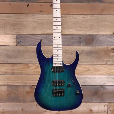 Ibanez RG421AHM Electric Guitar Blue Moon Burst image 4