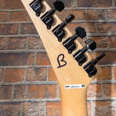 Jackson JS Series JS32Q DKA Dinky Archtop Amaranth Fretboard Transparent Blue image 14