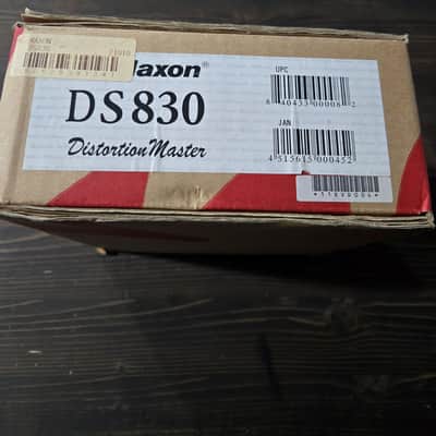 Maxon DS830 Distortion Master w/original box, power supply image 4