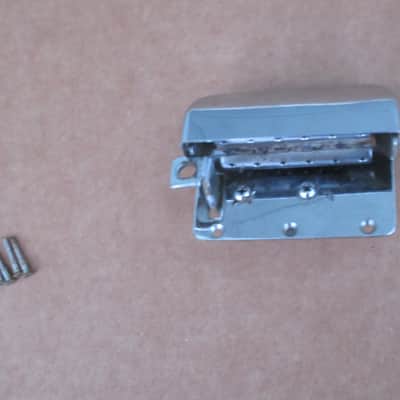 1960s Teisco Audition Guitar Tremolo Tailpiece W Cover Kay Aria Univox National image 5