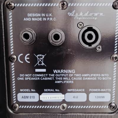 Ashdown ABM-810 evo III - Black image 2