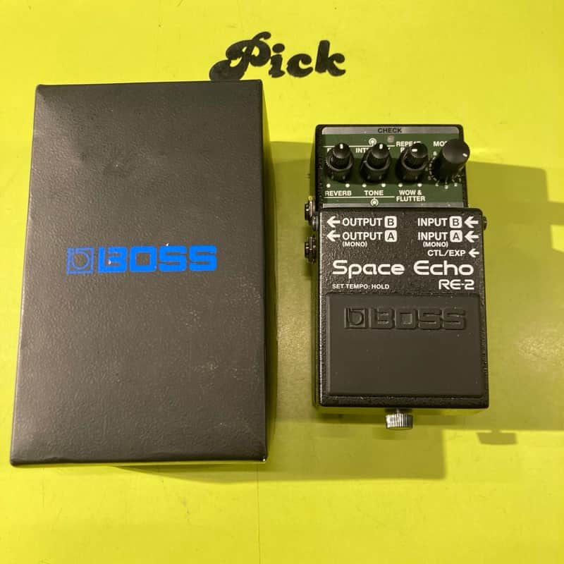 Boss RE-2 Space Echo 2022 - Present - Black / Green image 1