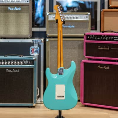 Fender American Ultra Luxe Vintage '60s Stratocaster HSS - Sea Foam Green image 9