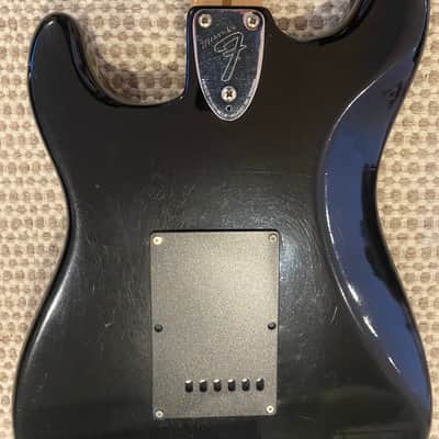 Fender Stratocaster with 3-Bolt Neck, Maple Fretboard 1971 - 1977 - Black image 13