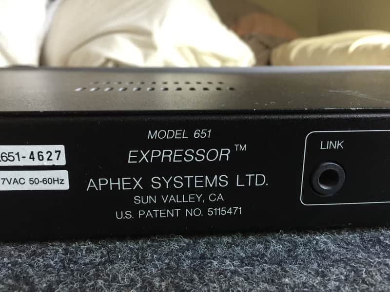 Aphex 651 Compressor (Expressor) | Reverb