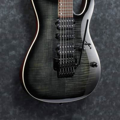 Ibanez KIKO10BP-TGB Kiko Loureiro Signature Electric Guitar 6-String - Transparent Grey Burst + Gig Bag image 4