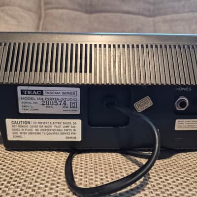 Serviced TEAC Tascam Series 144 4-Track Cassette Recorder Vintage Studio y image 12