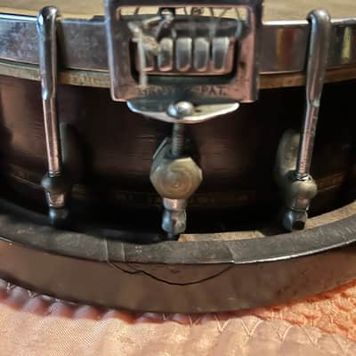 Vintage 1920s–30s Banjo Ukulele / Banjolele – Prewar Chicago Made – Grover Pat. Tailpiece – Original Skin Head - COOL! image 15