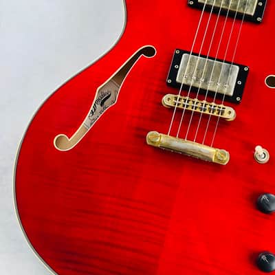 D'Angelico EX-DC Excel 2013 - Transparent Red image 4