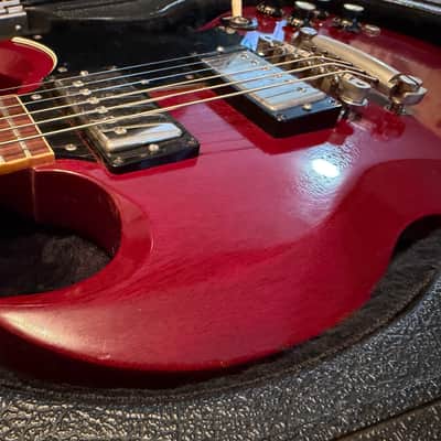 Gibson '62 SG Standard Reissue 1986 Heritage Cherry Pre-historic image 3
