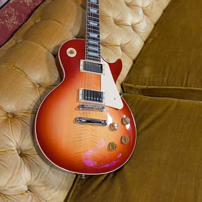 Gibson Les Paul Standard 50's Figured Top Heritage Cherry Sunburst s#235330348 image 11