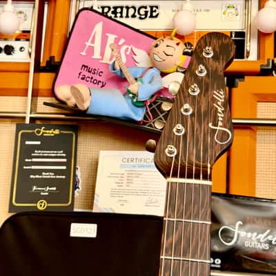 Sondelli Guitars TH CUSTOM Wenge & Kiri Thinline  Exclusive for Al’s Music Factory (Weight 2’7 Kg) 2026 image 12