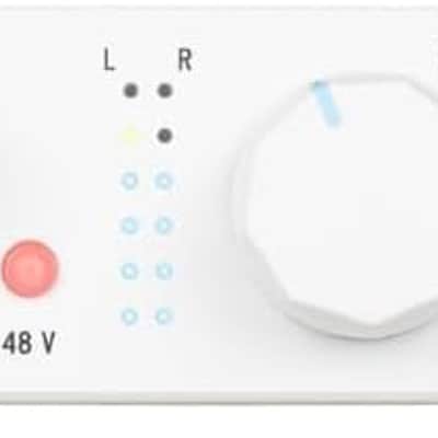 Arturia MiniFuse 1 USB Audio Interface, White Bundle with Pig Hog PHM10 8mm 10ft XLR Microphone Cable and Liquid Audio Instrument Polishing Cloth - Portable Audio Interface for PC, Mac image 3