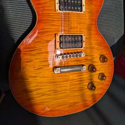 1981 Greco Super Real EGF1200 – 4,0 Kg, Dry Z PAFs, Cherry Sunburst Nitro, Japan, MIJ, FujiGen image 3
