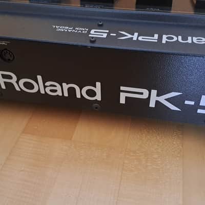 Roland PK-5 Dynamic MIDI Pedal Controller 1990 - 2005 - Black image 7