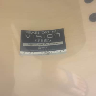 Pearl "Vision" VBX Birch 5 piece drum kit/hardware/cymbals /gig bags/ throne image 14