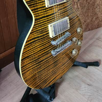 Epiphone Joe Perry Signature "Boneyard" Les Paul 2004 - 2006 - Antique Tiger Stripe image 3