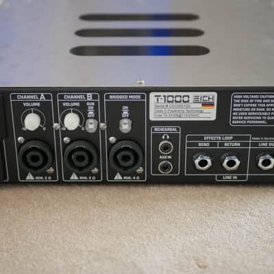 Eich T1000 micro bass amp 1000w (2016) image 2