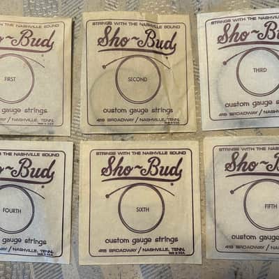 Sho-Bud Nashville Sound Strings Vintage, Acoustic 6 string,used Case Candy 1970’s - Nickle image 4