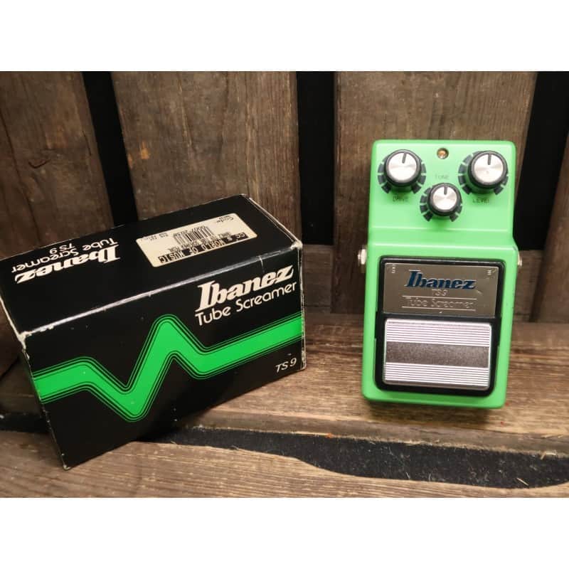 Ibanez TS9 Tube Screamer (s/n 404762 silver label TA75558P) | Reverb