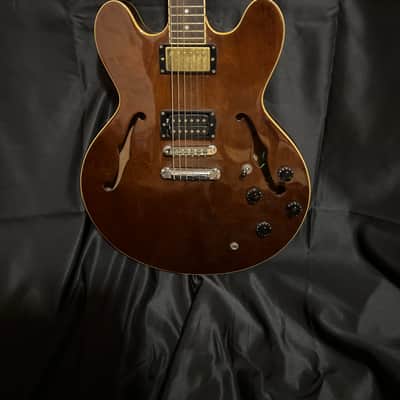 Kansas SE35 Semi Hollow electric 2000-2009 - Mahogany image 6