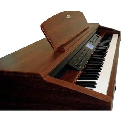 Suzuki CTP-88 Classroom Teaching Piano w/ Bench, Mahogany Wood Grain image 2