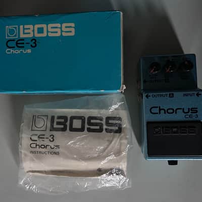 Boss CE-3 Chorus (Black Label) 1982 - 1984 - Blue