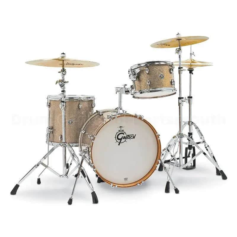 Gretsch Catalina Club 3pc Drum Set 18/12/14 Sahara Sparkle image 1