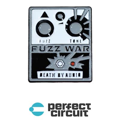 Death By Audio Fuzz War Enamel Pin