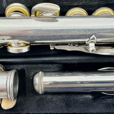 Yamaha YFL-262 Standard Open Hole Flute 2020s Silver-Plated image 7
