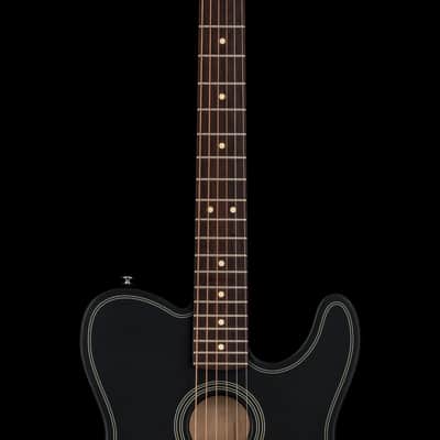 Fender Acoustasonic Standard Telecaster - Black #08133 image 5