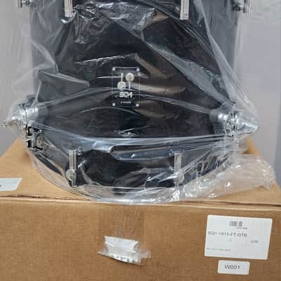 Sonor SQ1 *Discontinued* 16x15" GT Black Floor Tom Drum w/Legs | World Ship image 7