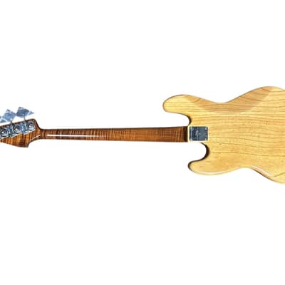Fender Custom Shop NOS Artisan Jazz Bass, Flame Maple Burl/Rosewood 9.4 LBS *IN STOCK* image 8