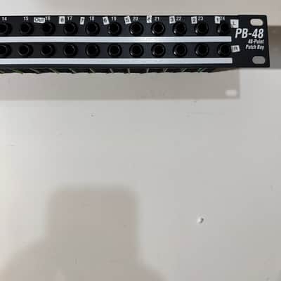 dbx PB48 48-Point TRS Patchbay 2010s - Black image 4