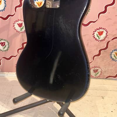 Fender Musicmaster Bass 1978 Black - w/gig bag image 4