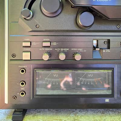 TEAC X-2000R Pro Serviced 1/4" 2-Track Open Reel Tape Recorder, Wood Case image 4