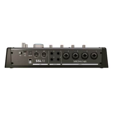 Solid State Logic SSL 12 12-In and 8-Out USB Audio Interface with Studio-Quality Audio for Professional Recording and Mixing image 4